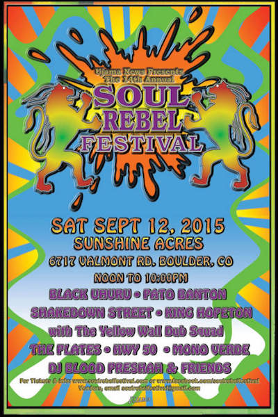 Soul Rebel Festival 2015