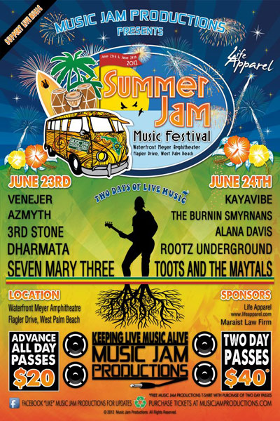 Summer Jam Music Festival 2012