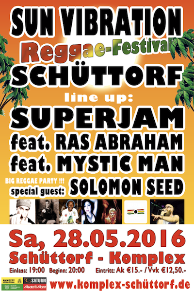 Sun Vibration Reggae Festival 2016