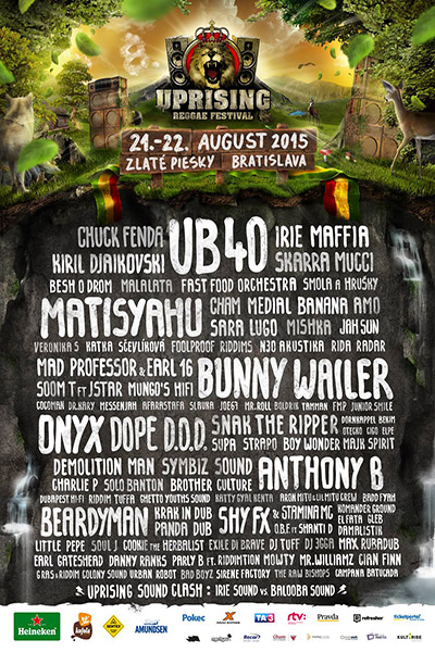 Uprising Reggae Festival 2015