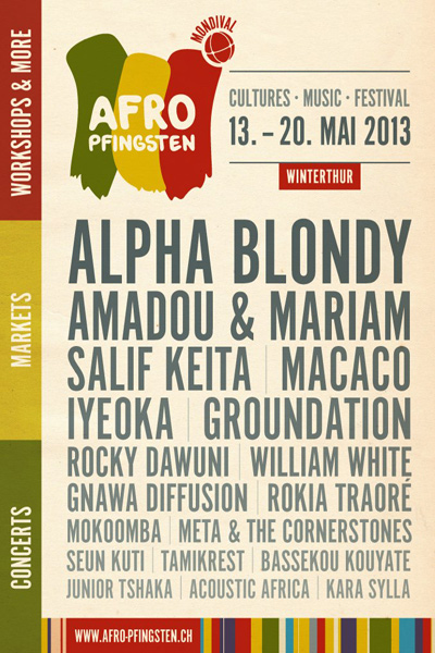 Afro Pfingsten 2013