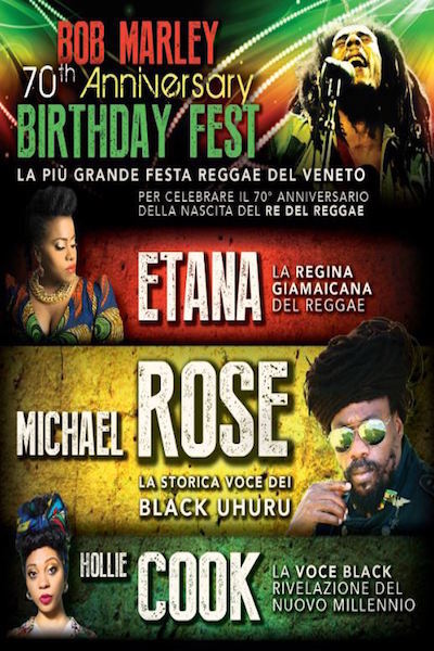 Bob Marley Birthday Fest 2015