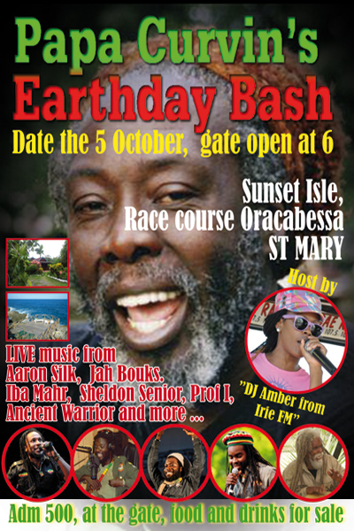 Papa Curvin's Earthday Bash 2013