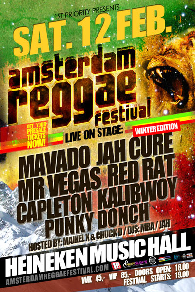 Amsterdam Reggae Festival - Winter Edition 2011