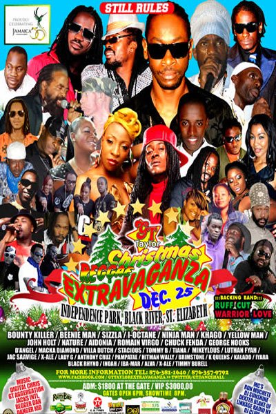 Christmas Reggae Extravaganza 2012