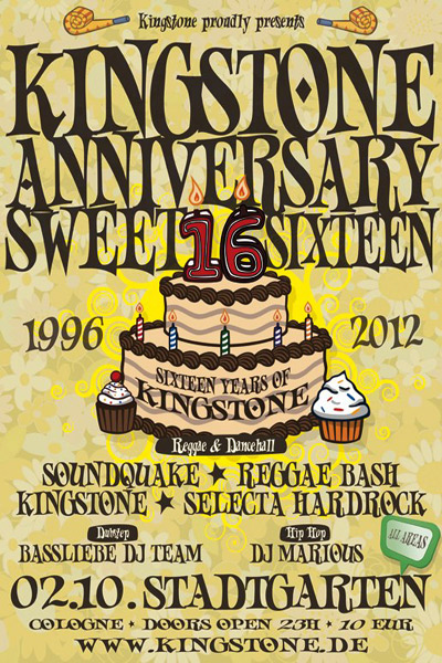 Kingstone Anniversary Sweet Sixteen 2012