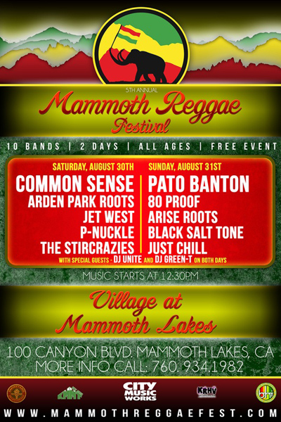 Mammoth Reggae Festival 2014