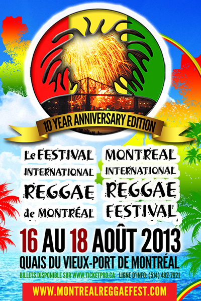 Montreal Reggae Festival 2013