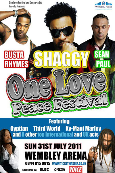 One Love Peace Festival 2011