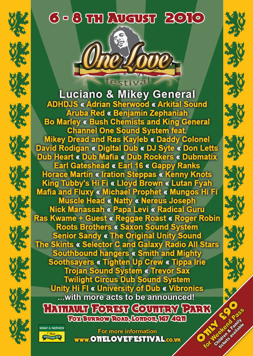 One Love Festival 2010