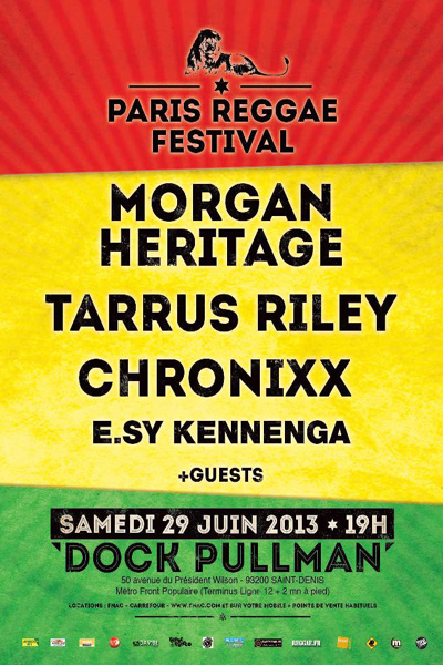 Paris Reggae Festival 2013