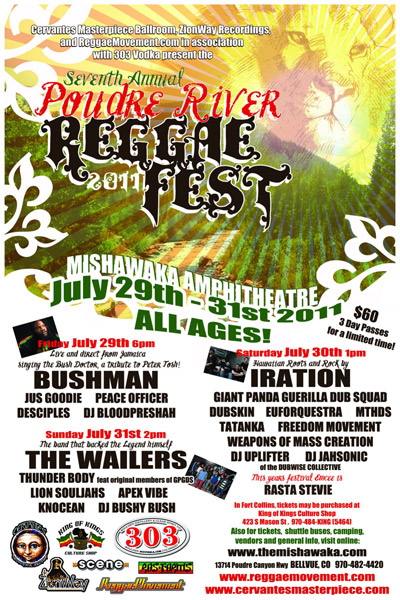 Poudre River Reggae Fest 2011