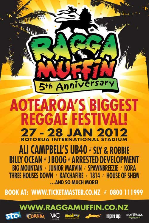 Raggamuffin Festival NZ 2012