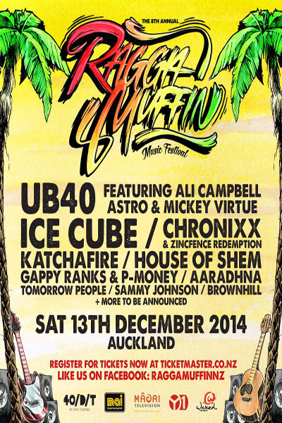 Raggamuffin Festival New Zealand 2014