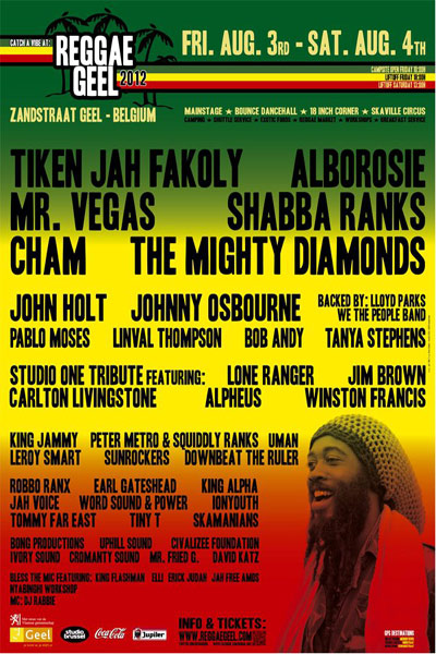 Reggae Geel 2012