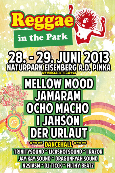 Reggae In The Park 2013