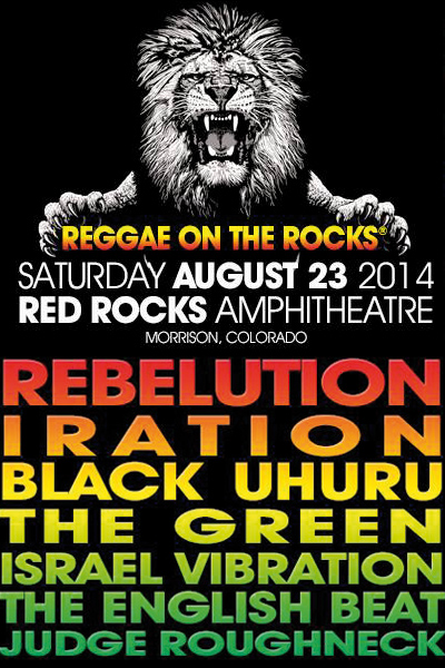 Reggae On The Rocks 2014