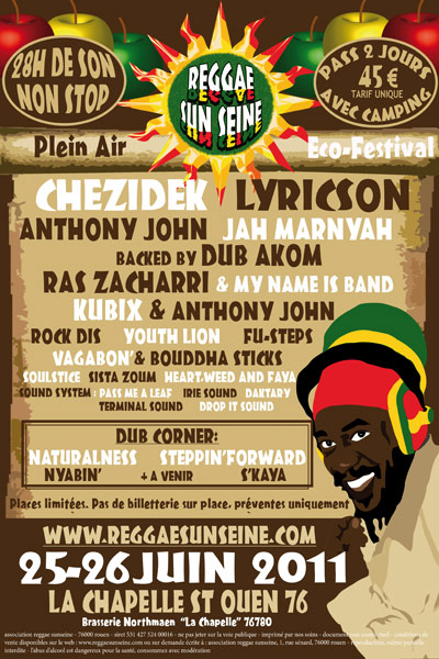 Reggae Sun Seine 2011