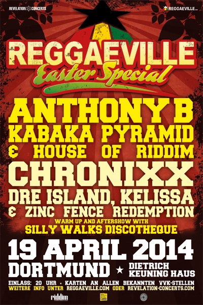Reggaeville Easter Special - Dortmund 2014