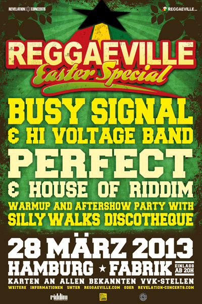 Reggaeville Easter Special - Hamburg 2013