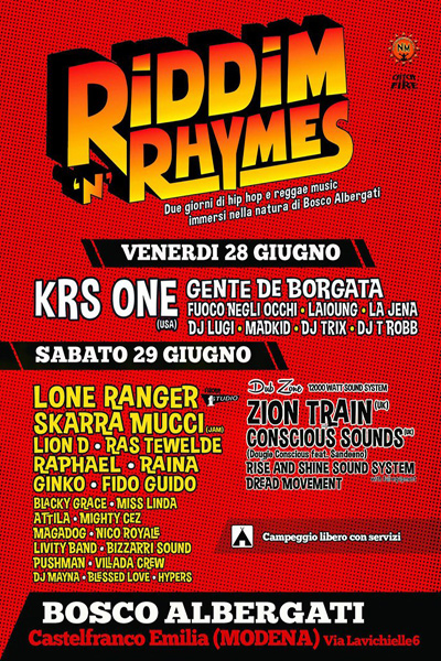 Riddim 'N' Rhymes 2013