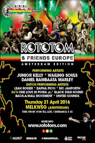 Rototom & Friends - Amsterdam 2016