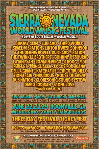 Sierra Nevada World Music Festival 2012