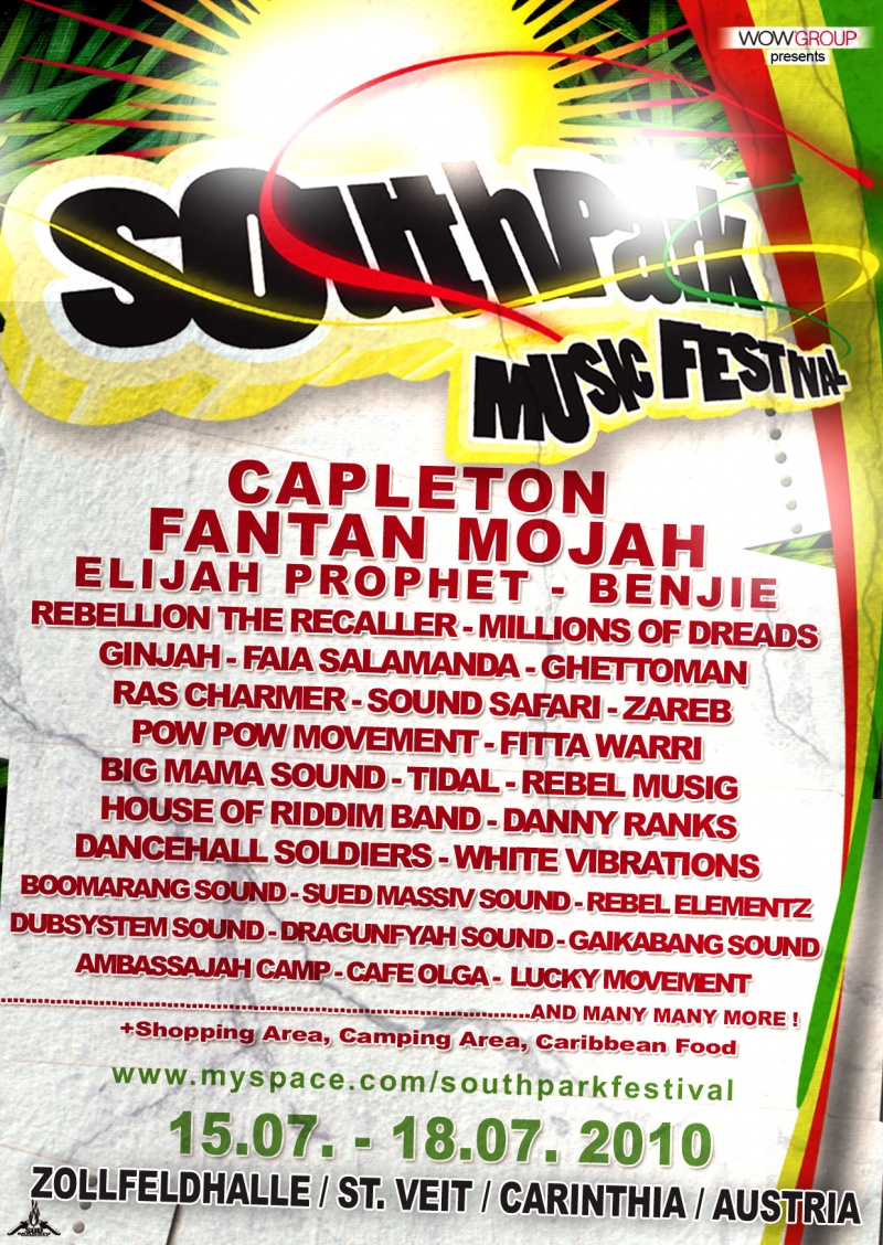 South Park Reggae Festival 2010