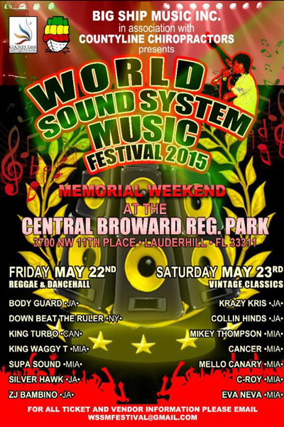 World Sound System Music Festival 2015