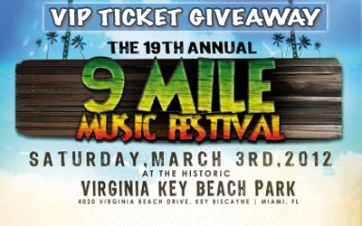 VIP Ticket Giveaway - 9Mile Music Festival 2012