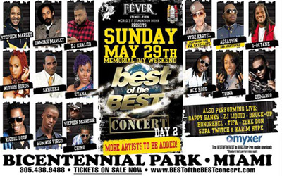 Best of The Best 2011: Satellite Performance by Vybz Kartel