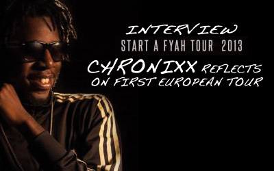 Interview: Chronixx Reflects On First European Tour