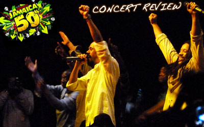 Review: Damian, Stephen & Julian Marley @ Respect Jamaica 50th