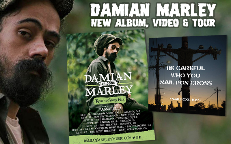 Damian Marley - New Album Stony Hill out in January 2017 (UPDATE)