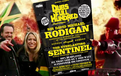 Dubs Full Hundred: David Rodigan - Sentinel Sound 3/13/2012 [Free Live Stream]