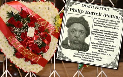 Photos: Philip 'Fatis' Burrell Funeral 12/17/2011