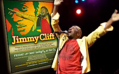 Review: Jimmy Cliff in London, UK @ IndigO2 5/18/2012