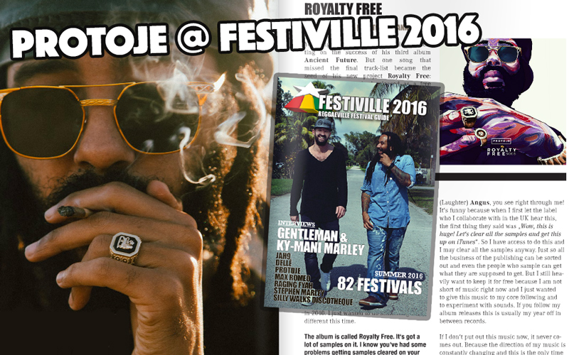 Protoje - Royalty Free @ Festiville Magazine 2016