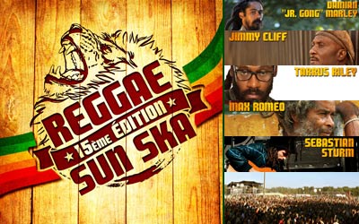 Line-Up: Reggae Sun Ska 2012 - Damian Marley, Jimmy Cliff and more...