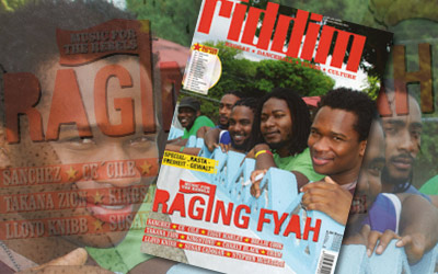 Out Now: Riddim #57 September/October 2011