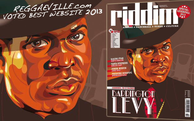 Riddim Magazine #72 - Reggaeville.com Voted Best Website 2013