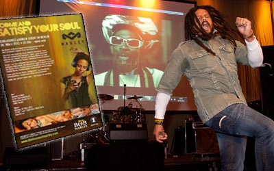 Rohan Marley in Berlin & Milano @ House Of Marley Launch