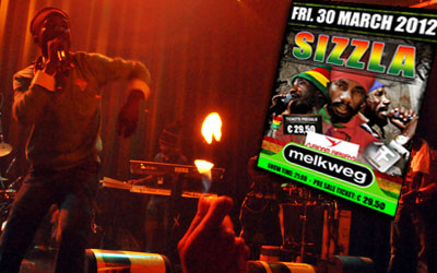 Videos & Photos: Sizzla in Amsterdam 3/30/2012