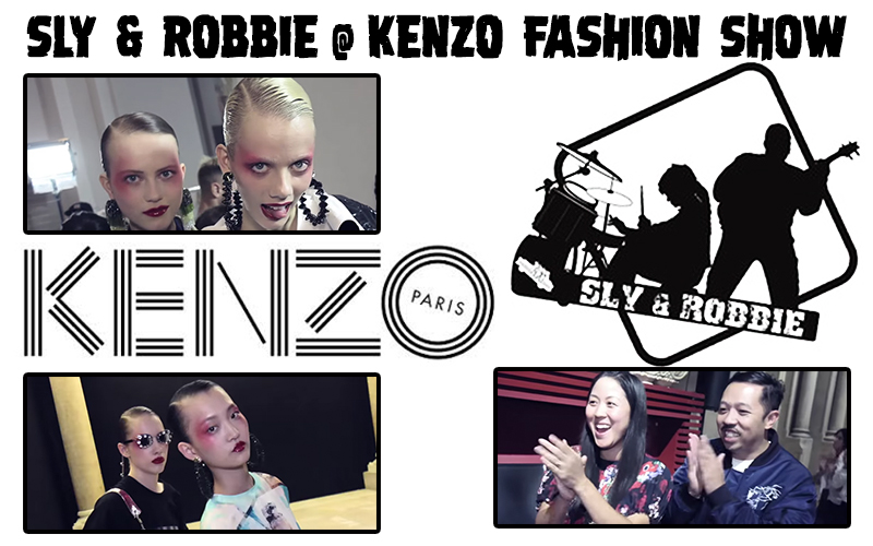 Sly & Robbie - Riddim Machine Mix @ Kenzo Fashion Show in Paris