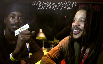 Video-Interview: Stephen Marley in Munich, Germany 6/2/2012