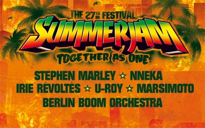 Line-Up Update for SummerJam 2012: Stephen Marley, Nneka and more...