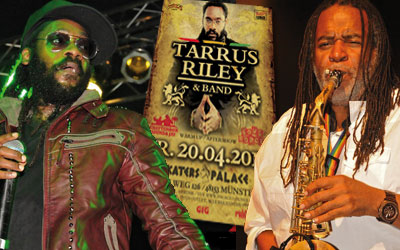 Videos & Photos: Tarrus Riley in Münster, Germany 4/20/2012