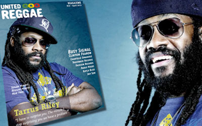 Tarrus Riley @ United Reggae Magazine #18