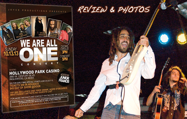 Review & Photos: We Are All One Concert 2013