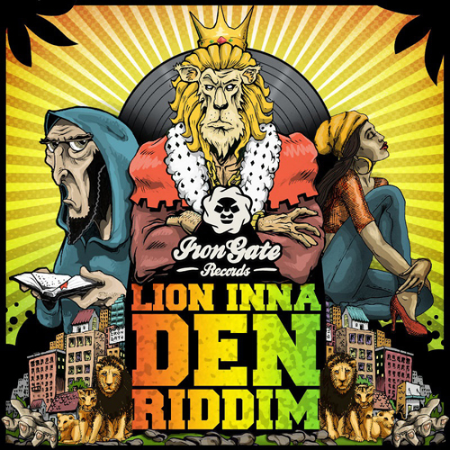 Various Artists - Lion Inna Den Riddim